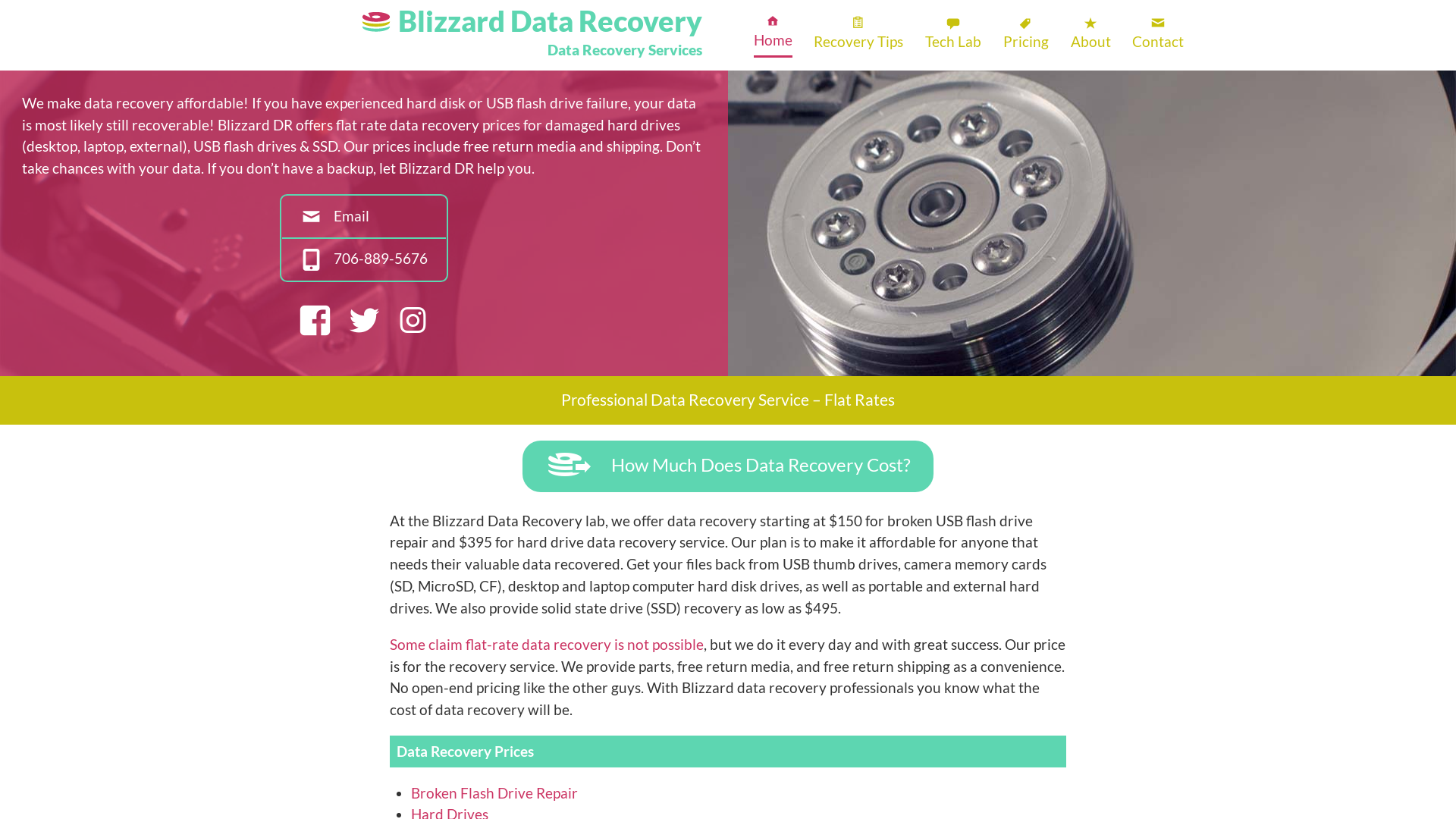 Blizzard Data Recovery